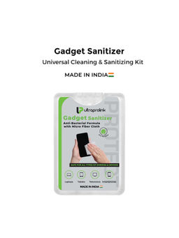 UltraProlink - UM1031 Universal Screen Cleaning & Gadget Sanitizer Cleaning + Microfiber Cloth 20ml