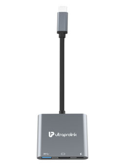 UltraProlink - UM1044 Smart Hub 3 in 1 USB Type C to HDMI, USB 3.0 & 100W PD Pass-thru port