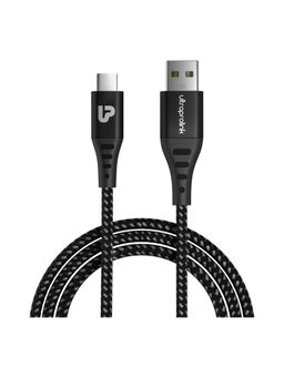 UltraProlink - UL1067 USB Type A to USB Type C 3A/15W Fast Charging Metal Cable with Nylon Braiding