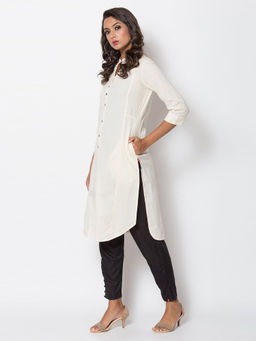 Biba - Multi colour Solid Kurta