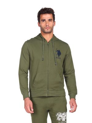 U.S. POLO ASSN. Verde Cotton Men's Sweatshirt main image 1