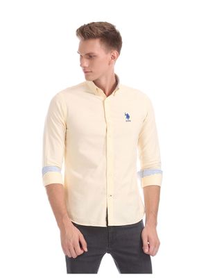 us polo plain shirts