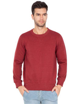 Jockey - Red Melange Sweatshirt
