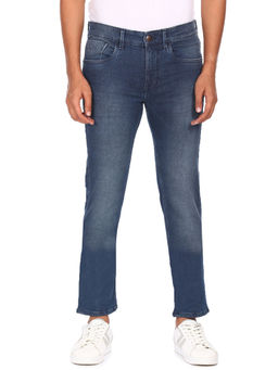 U.S. POLO ASSN. - Men Blue Regallo Skinny Fit Stone Wash Jeans