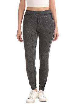 U.S. POLO ASSN. - Grey Quick Dry Panelled Leggings