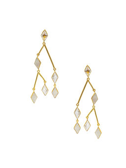 VARNIKA ARORA - Zefta Off White Earrings