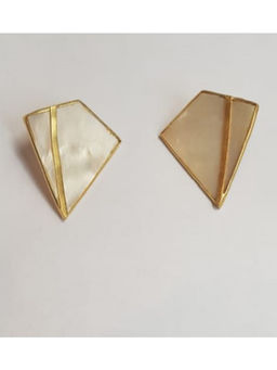 VARNIKA ARORA - Sais White Earrings