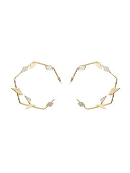 VARNIKA ARORA - Lucid White Hoops