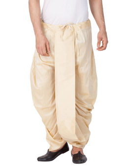 Vastramay - Gold Silk Blend Dhoti