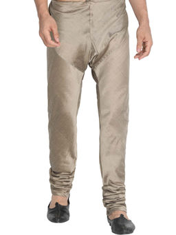 Vastramay - Men Beige Cotton Blend Pyjama