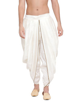 Vastramay - Men Cream Dhoti