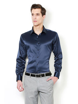 Van Heusen - Navy Blue Casual Shirt