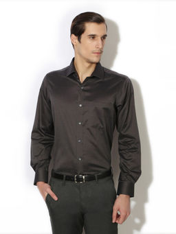 Van Heusen - Grey Solid Shirt
