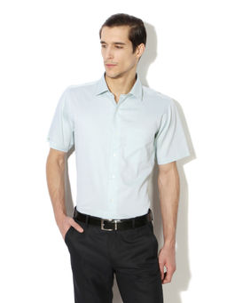 Van Heusen - Blue Solid Shirt