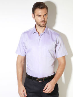 Van Heusen - Purple Solid Shirt