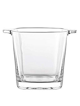 Vidivi - Lead Free Glass, Ducale Ice Bucket, with Two Handles, Made in Italy