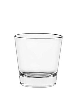 Vidivi - Lead Free Glass, Rialto Tumbler OF, 300 ml, set of 6, Made in Italy