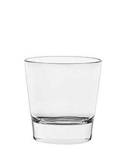 Vidivi - Lead Free Glass, Rialto Tumbler DOF, 370 ml, set of 6, Made in Italy