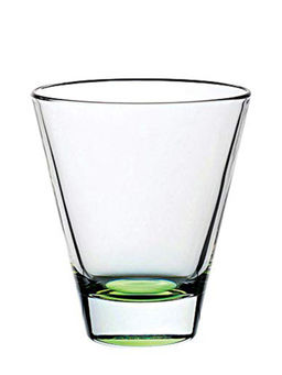 Vidivi - Lead Free Glass, Confetti Tumbler DOF, 320 ml, set of 6, Made in Italy