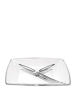 Vidivi - Glass, Torcello 3 Part Dish 23 X 23 cm, Dishwasher safe, Made in Italy