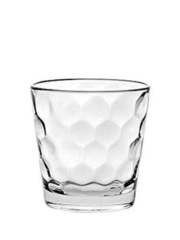 Vidivi - Lead Free Glass, Honey Tumbler DOF, 370 ml, set of 6, Made in Italy