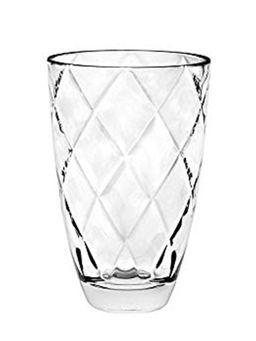 Vidivi - Crystal Clear High Brilliance Glass Concerto Flower Vase Small Made in Italy