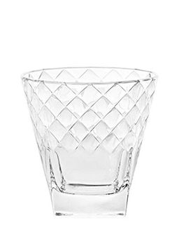 Vidivi - Lead Free Glass, Campiello Tumbler DOF, 340 ml, set of 6, Made in Italy