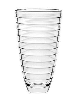 Vidivi - Crystal-Clear High Brilliance Glass Baguette Flower Vase Large Made in Italy