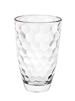 Vidivi - Crystal Clear High Brilliance Glass Honey Flower Vase Large Made in Italy