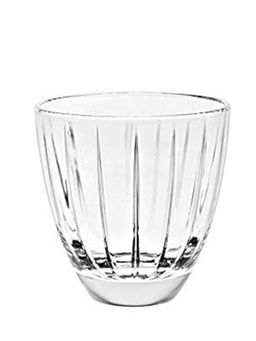 Vidivi - Lead Free Glass, Accademia Tumbler DOF, 360 ml, set of 6, Made in Italy