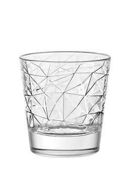 Vidivi - Lead Free Glass, Dolomiti Tumbler DOF, 370 ml, set of 6, Made in Italy