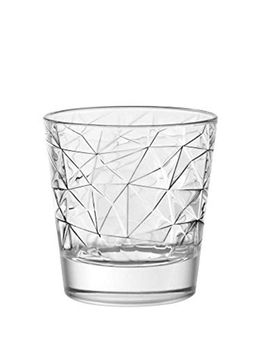 Vidivi - Lead Free Glass, Dolomiti Tumbler OF, 290 ml, set of 6, Made in Italy