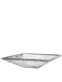 Vidivi - Glass, Dolomiti Centrepiece 35 x 35 cm, Dishwasher safe, Made in Italy