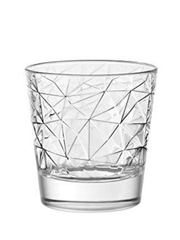 Vidivi - Lead Free Glass, Dolomiti Tumbler Small, 220 ml, set of 6, Made in Italy