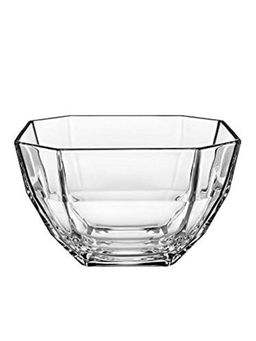 Vidivi - Crystal Clear Glass Canova Individual Serving Salad Mixing Bowl Made in Italy