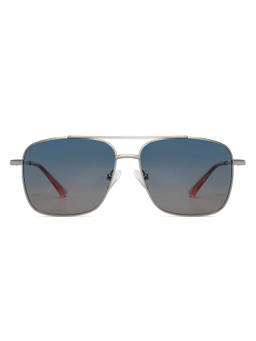 Vincent Chase - by Lenskart Blue Square Sunglasses Polarized & UV Protected Men & Women Large -VC S13118
