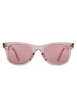 Vincent Chase - by Lenskart Pink Wayfarer Sunglasses Polarized & UV Protected Men & Women Large -VC 5147/P
