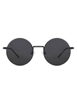 Vincent Chase - by Lenskart Grey Round Sunglasses Polarized & UV Protected For Men & Women Small -VC S13842