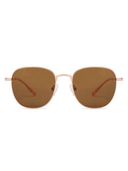 Vincent Chase - by Lenskart Gold Brown Polarized & UV Protection Sunglasses - VC S13119