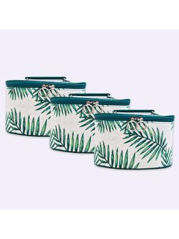 Visual Echoes - Organiser Vanity Kit For Travel Cosmetics Toiletry (Pack of 3)