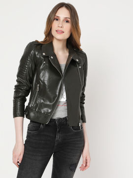 vero moda olive green jacket