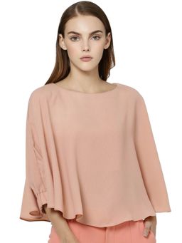 VERO MODA - Pink Solid Shirt