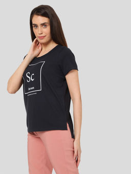 VERO MODA - Black Pop Culture Face Mask Print T-Shirt