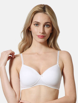 Van Heusen Woman Lingerie and Athleisure - Van Heusen Women Antibacterial & Wireless Bra - White
