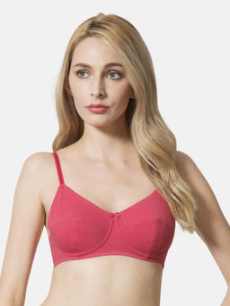 Van Heusen Woman Lingerie and Athleisure - Van Heusen Women Antibacterial & Non Padded Bra - Coral
