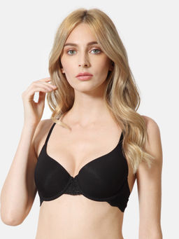 Van Heusen Woman Lingerie and Athleisure - Van Heusen Women Antibacterial & Padded Bra - Black