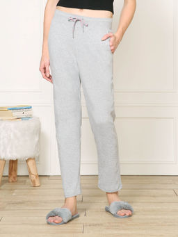 Van Heusen Woman Lingerie and Athleisure - Van Heusen Women Smart Tech Lounge Pants - Grey Melange