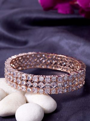 Voylla rose gold bangles clearance