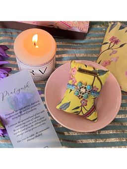 RISHI & VIBHUTI - Blue Sequin Pratyush Rakhi