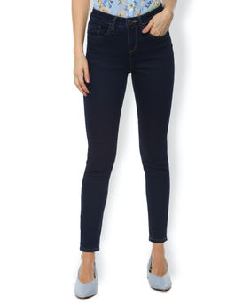 Van Heusen - Navy Blue Solid Jeans